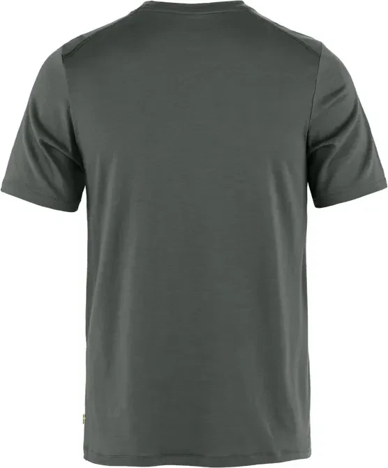 Fjällräven Abisko Wool Classic Funktionsshirt kurzarm basalt (Herren)
