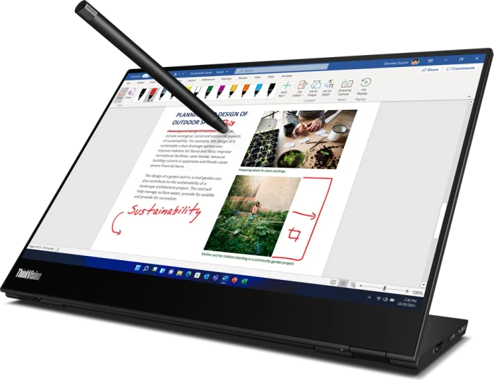 Lenovo ThinkVision M14t, Gen2, 14"