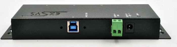 Exsys Industrial Wallmount USB-Hub, 4x USB-A 3.0, USB-B 3.0 [Buchse]