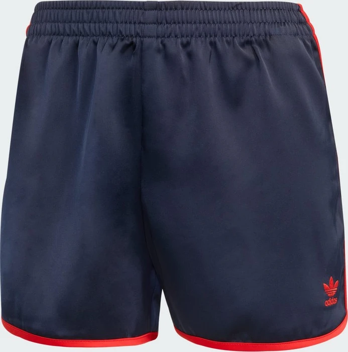 adidas Adicolor 3-Streifen Sprinter Laufhose kurz night indigo/better scarlet (Damen)
