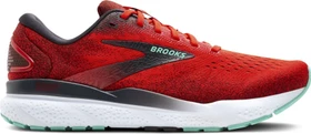 Brooks Ghost 16 fiery red/ebony/cockatoo (Herren)