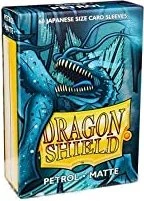 Dragon Shield Matte Sleeves Japanese petrol, 60 Stück