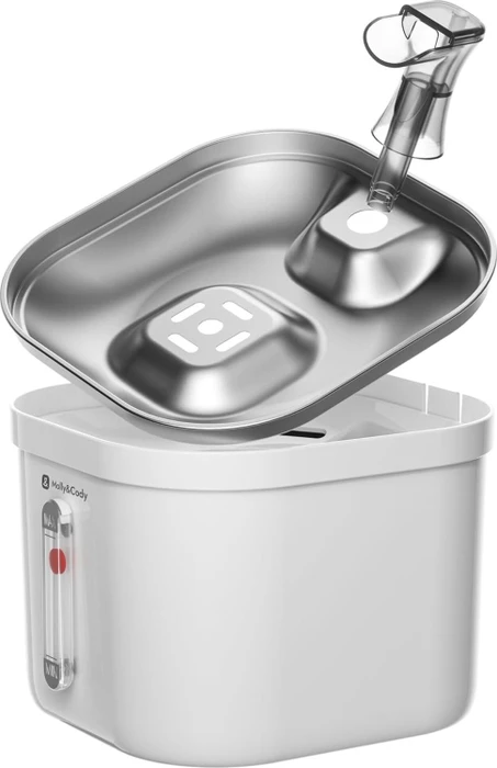Molly & Cody Trinkbrunnen, mit Edelstahleinsatz, 2l