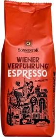 Sonnentor Wiener Verführung Espresso Bio Kaffeepulver, 500g