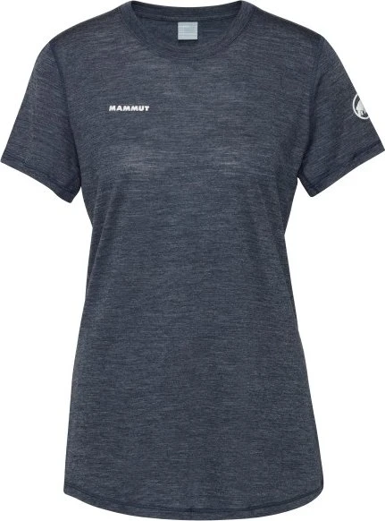 Mammut Tree Wool FL Funktionsshirt kurzarm marine melange (Damen)