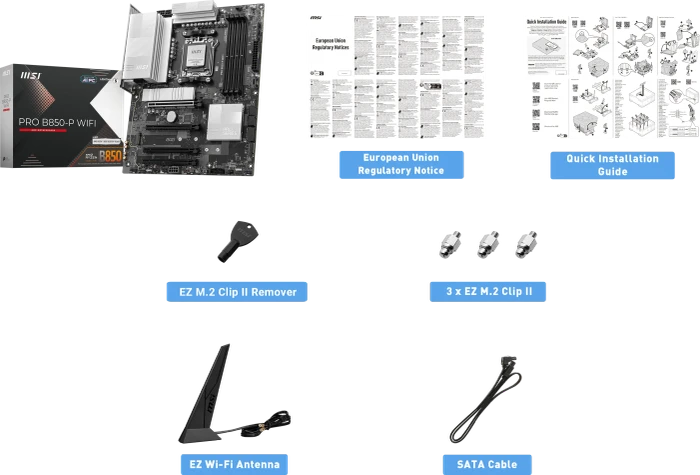 MSI PRO B850-P WIFI (AMD AM5)
