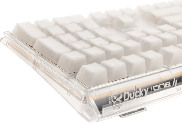 Ducky One 3, Aura White, LEDs RGB, Kailh Box Jellyfish Y, USB, US