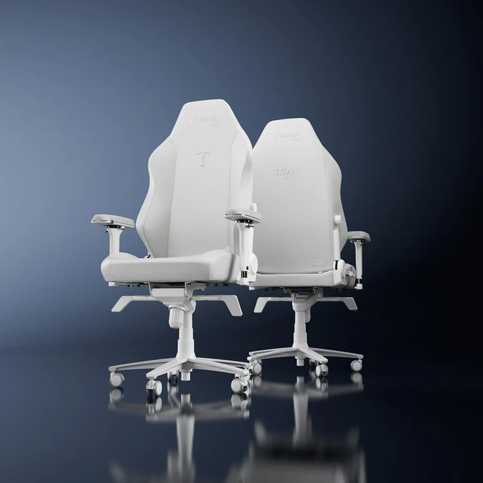 Secretlab Titan Evo NanoGen, Pure White, weiß