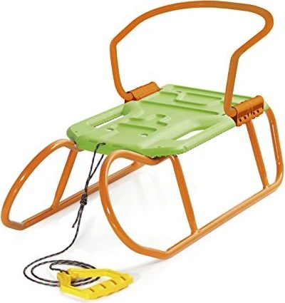 Prosperplast Lehne für Seat 2 Schlitten schwarz