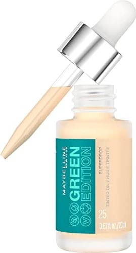 Maybelline Green Edition Superdrop Tinted Dry Oil Foundation Nr. 25, 20ml