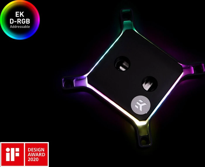 EK Water Blocks Quantum Line EK-Quantum Magnitude D-RGB, 20xx, Nickel Acetal
