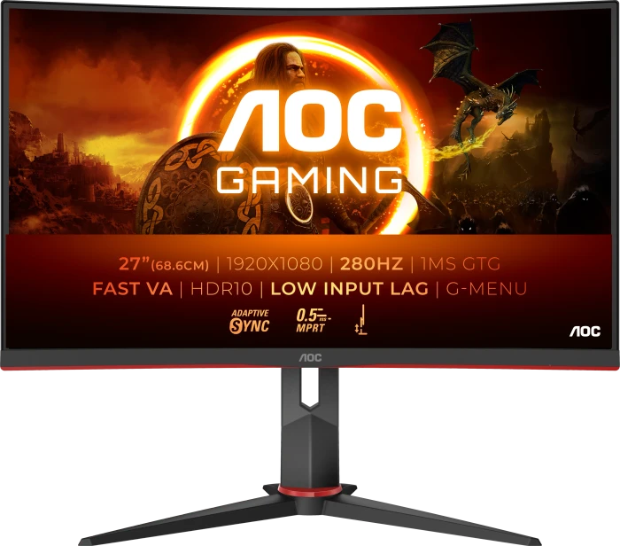 AOC C27G2Z3/BK, 27"