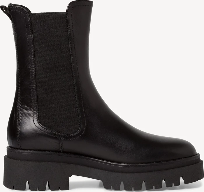 Tamaris Leather Chelsea Boots schwarz (Damen)