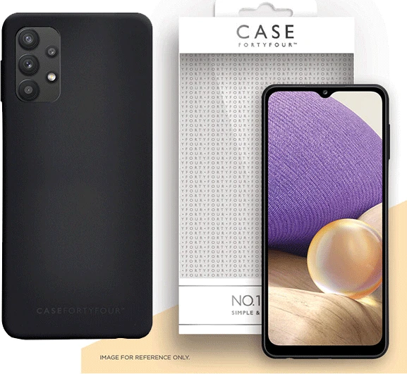 Case FortyFour No. 1 für Samsung Galaxy A32 5G schwarz