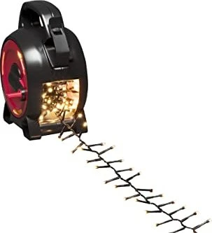 Konstsmide Kabelaufroller Lichterkette LED 200x warmweiß