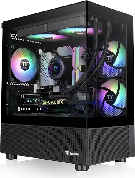Thermaltake View 170 TG ARGB Black, schwarz, Glasfenster