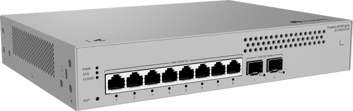 Huawei eKit SME Network eKitEngine S310S Series Desktop Gigabit Managed Switch, 8x RJ-45, 2x SFP+