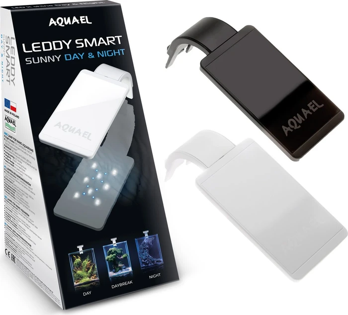Aquael LED Leddy Smart Sunny Day & Night, weiß, blau/weiß, 4.8W
