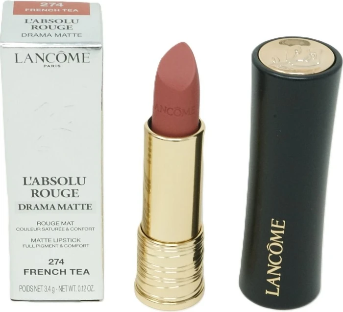 Lancôme L'Absolu Rouge Drama Matte Lippenstift New Edition 274 french-tea, 3.4g