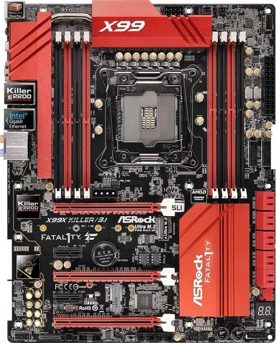 ASRock Fatal1ty X99X Killer/3.1 (Intel 2011-3)