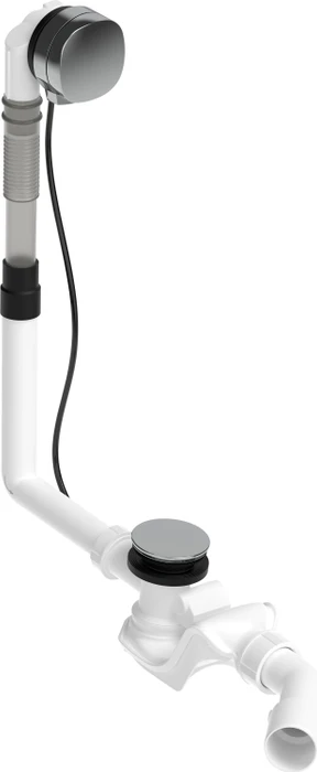 Duravit Universal Ab- und Überlaufgarnitur mit Zulauf chrom