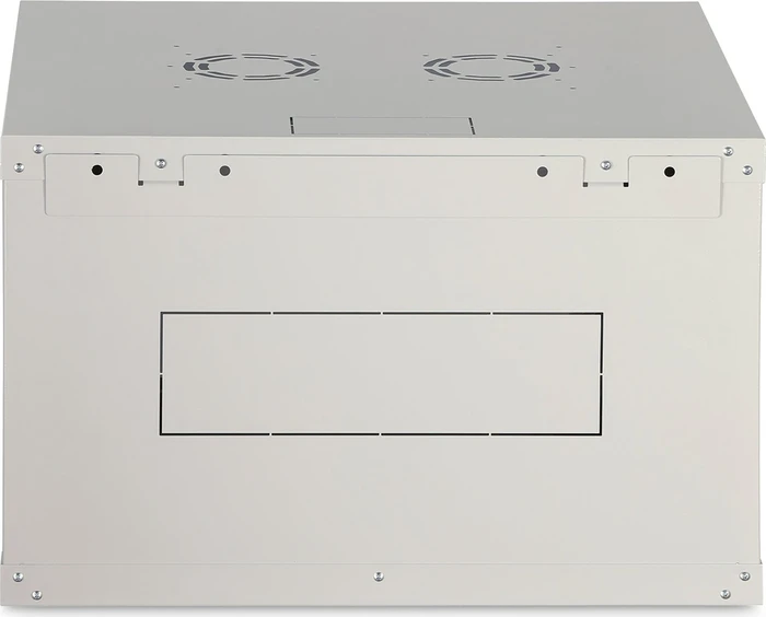 Digitus Dynamic-N Serie 19" Wandgehäuse 7HE, unmontiert, Sicherheitsglastür, IP2X, RAL 7035, 600mm tief