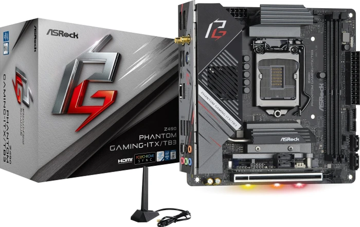 ASRock Z490 Phantom Gaming-ITX/TB3 (Intel 1200)