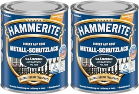 Hammerite Metallschutz-Lack außen glänzend anthrazitgrau, 750ml