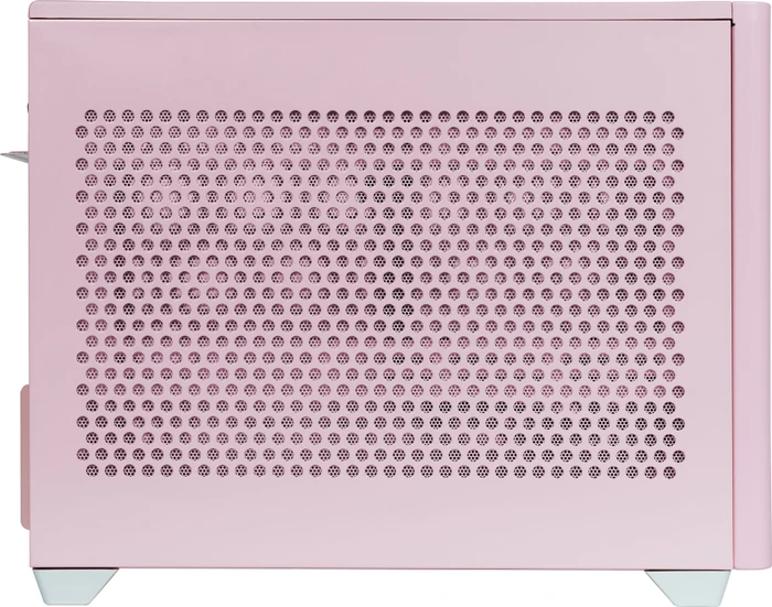 Cooler Master MasterBox NR200P Color Edition Flamingo Pink, Glasfenster, Mini-ITX