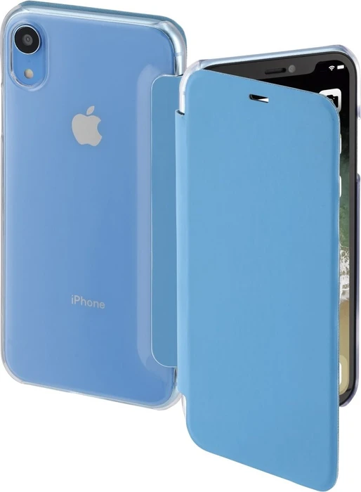 Hama Booklet Clear für Apple iPhone XR blau