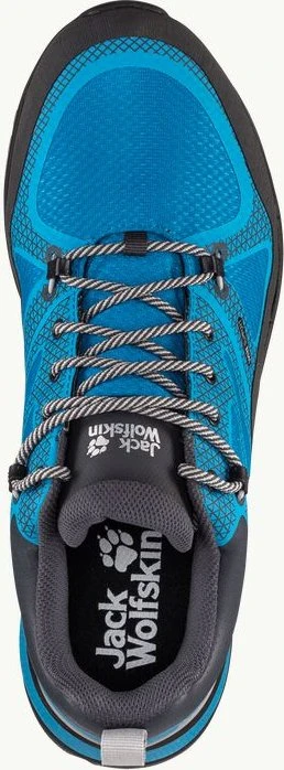 Jack Wolfskin Force Striker Texapore Low blue/lime (Herren)