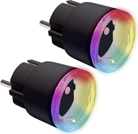 Shelly Plus Plug S Gen2, schwarz, 2500W, Smart-Steckdose, 2er-Pack