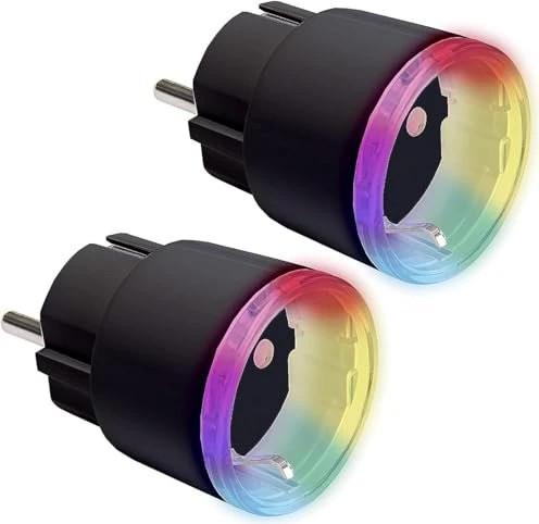 Shelly Plus Plug S Gen2, schwarz, 2500W, Smart-Steckdose, 2er-Pack