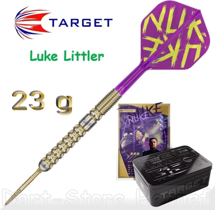 Target Luke Littler G1 Prodigy SP Dartpfeil Set 23g