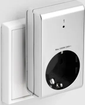 REV Funkschalt-Set 3+1 Standard mit Fernbedienung, 1000W, Typ F, Funksteckdose, 3er-Pack