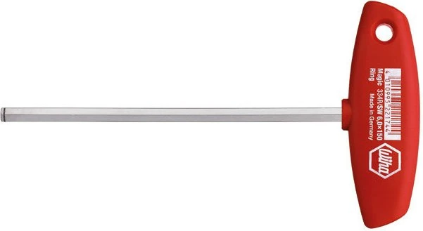Wiha ComfortGrip MagicRing 334R Innensechskant Schraubendreher, 5x150mm