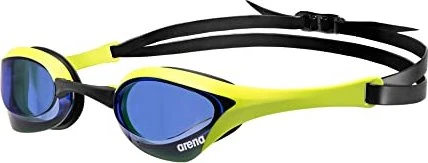 Arena Cobra Ultra Mirror Schwimmbrille yellow revo/blue