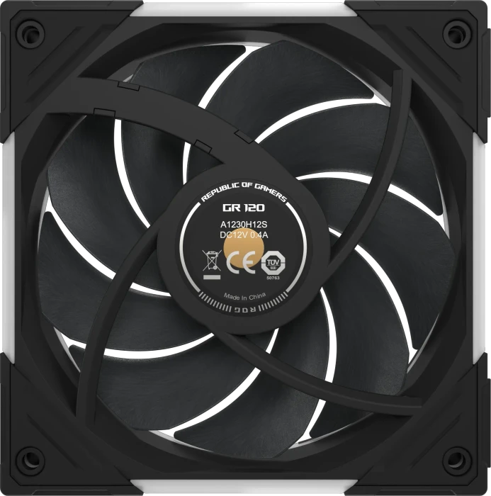 ASUS ROG Eurux GR120 ARGB, schwarz, Single Pack, 120mm