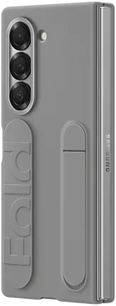 Samsung Silicone Case für Galaxy Z Fold6 grau