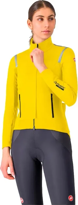 Castelli Perfetto RoS 3 Fahrradjacke mango mojito/black reflex (Damen)