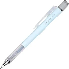 Tombow MONO graph Lite Druckbleistift HB 0.5mm grau, eisblau, Radierer