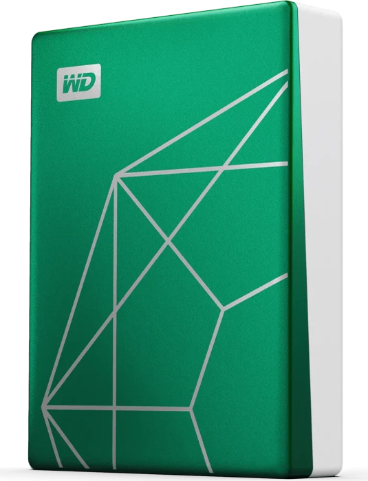 Western Digital WD My Passport Ultra - 20th Emerald Anniversary Edition, 6TB, USB-C 3.0