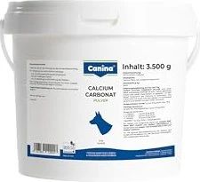 Canina Calciumcarbonat Pulver für Hunde, 3.50kg