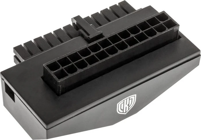 Kolink Core Adept ARGB 24-Pin 90 Grad Mainboard-Kabeladapter, Stecker auf Buchse