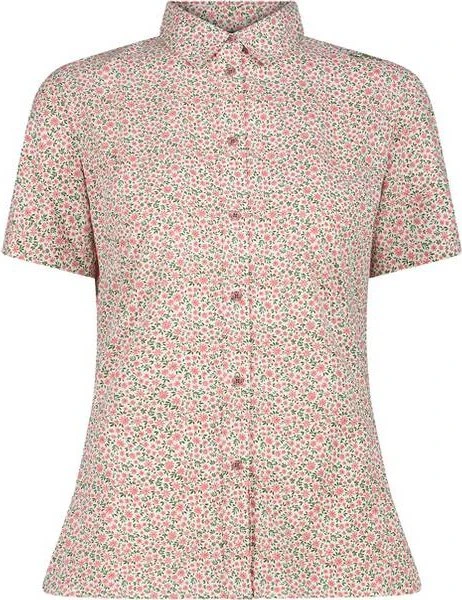 CMP Geometrischer-Druck Hemd kurzarm orchidea/salvia/b.co (Damen)