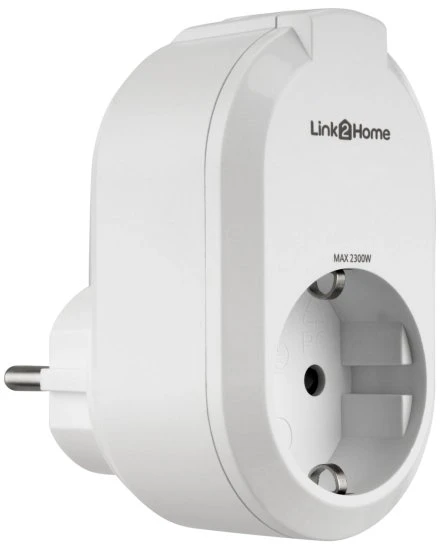 REV Ritter Link2Home WiFi Steckdose & Zeitschaltuhr weiß, Smart-Steckdose
