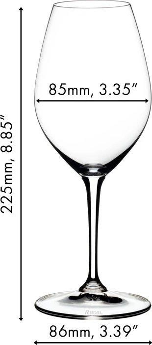 Riedel Vinum Champagnerglas, 2 Stück