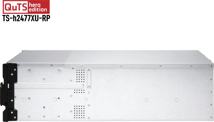QNAP QuTS hero TS-h2477XU-RP-3700X-32G 2TB, 32GB RAM, 2x SFP+ 10Gb/s, 2x RJ-45 1000Base-T, 4HE