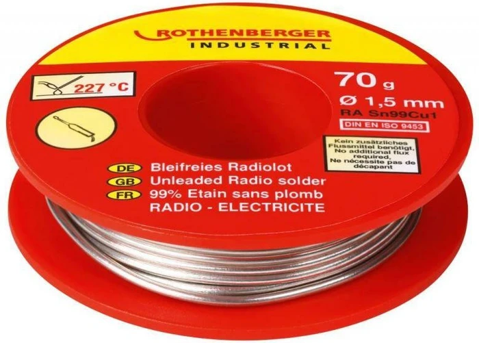 Rothenberger Lötzinn bleifrei 1.5mm, 70g