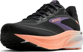 Brooks Ghost 18 black/mulled grape/peach (Damen)